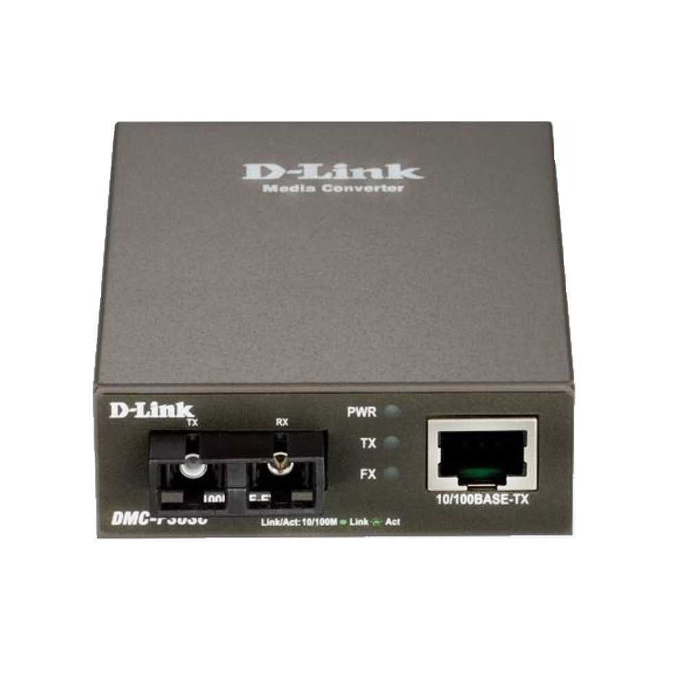 مبدل فيبر نوری به اترنت دی لينک DMC-F30SC-3
