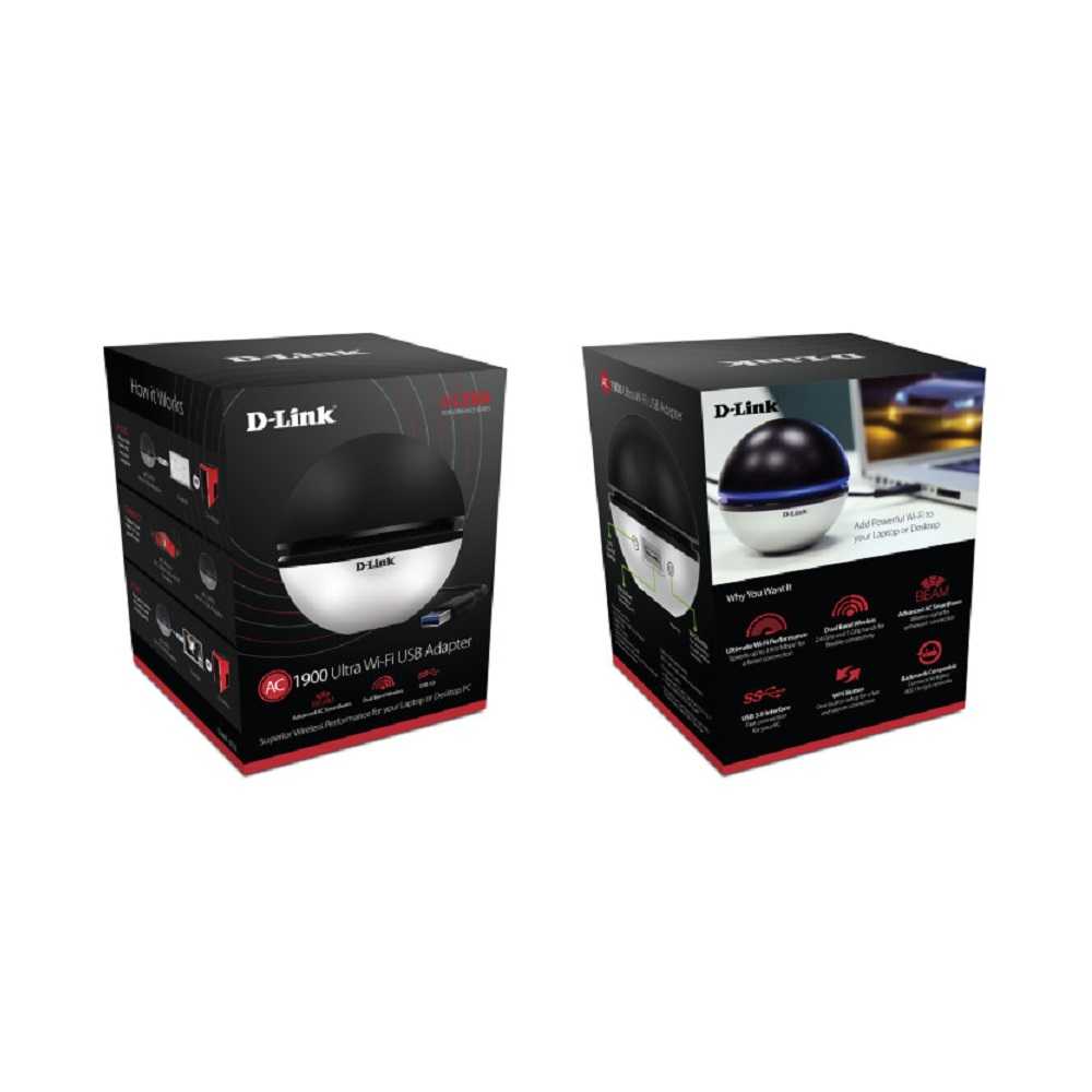 کارت شبکه USB وایرلس دی لینک DWA-192-3