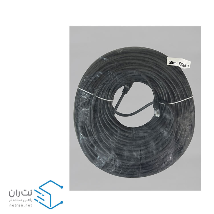 قیمت و خرید پچ کورد بلدن (کابل لن) Cat6 UTP با متراژ 50 متری (در 8 رنگ)