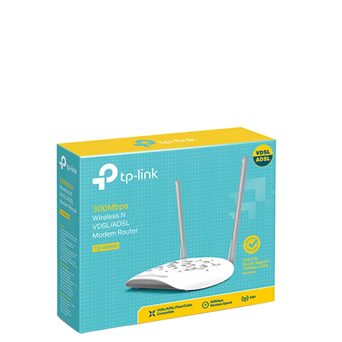 مودم روتر بی‌سیم ADSL/VDSL تی پی لینک مدل TD-W9960، نسخه 1-2