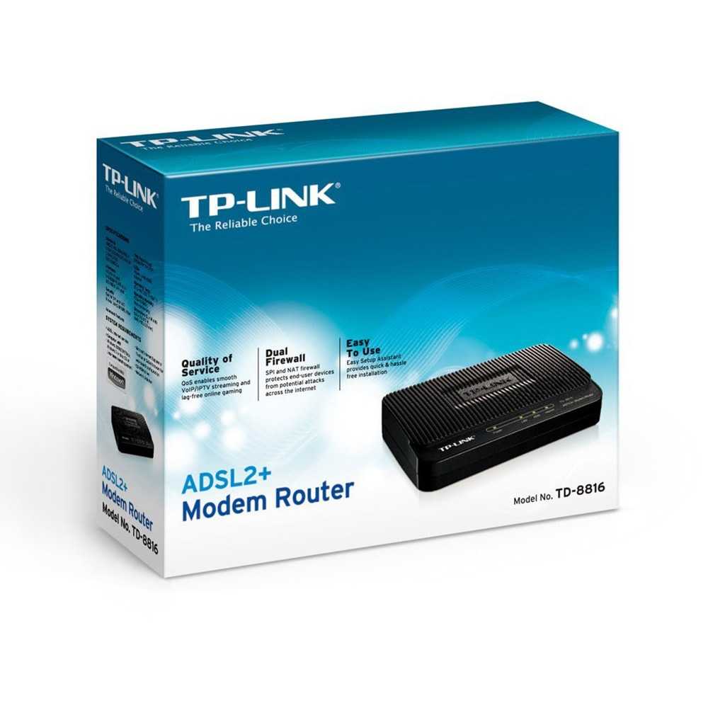 مودم روتر +ADSL2 تی پی لینک TD-8816-2