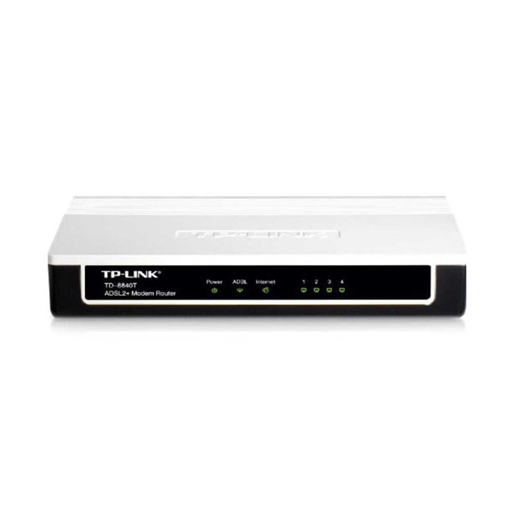 مودم روتر وایرلس +ADSL2 تی پی لینک TD-8840T | نت‌ران
