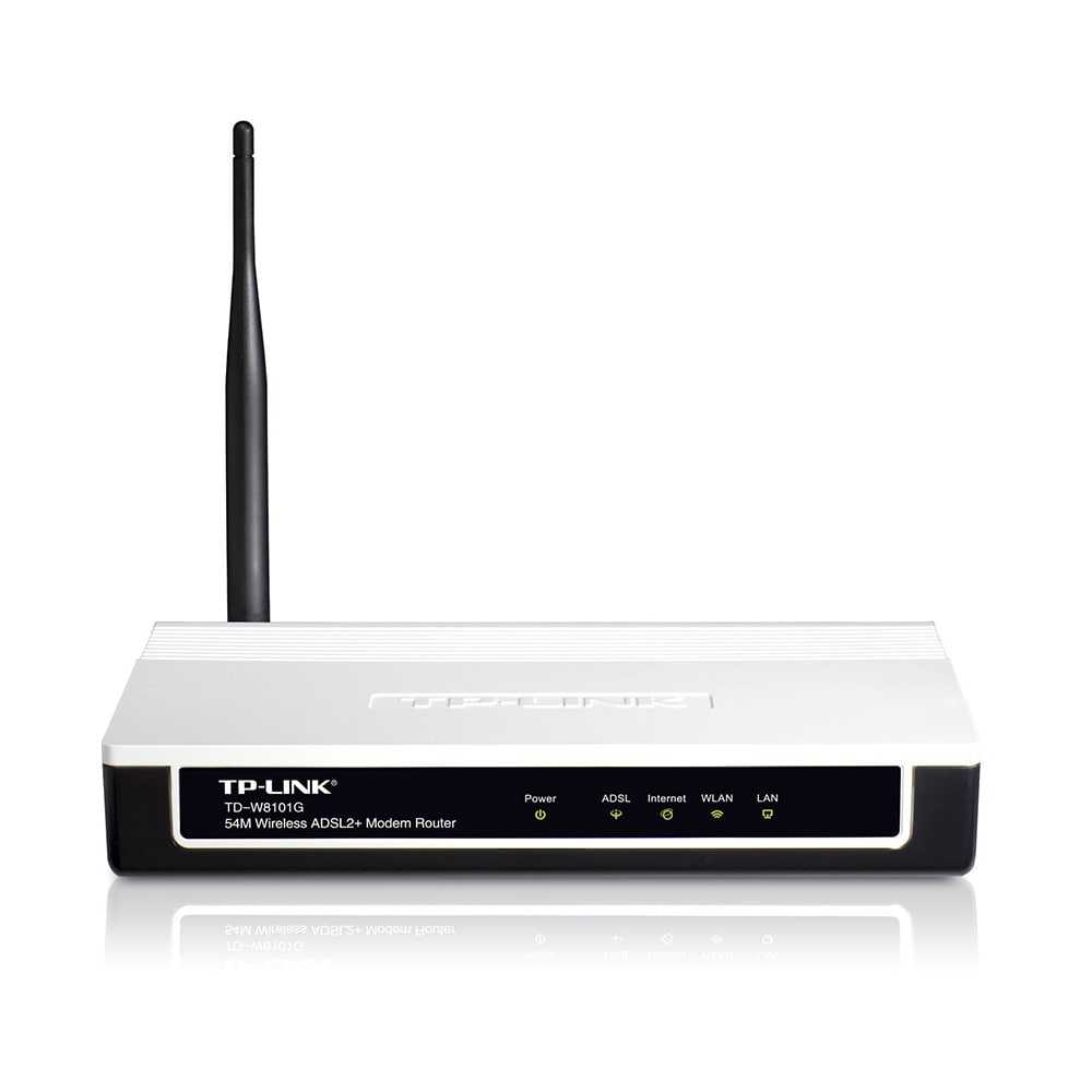 مودم روتر +ADSL2 وایرلس تی پی لینک TD-W8101G | نت‌ران