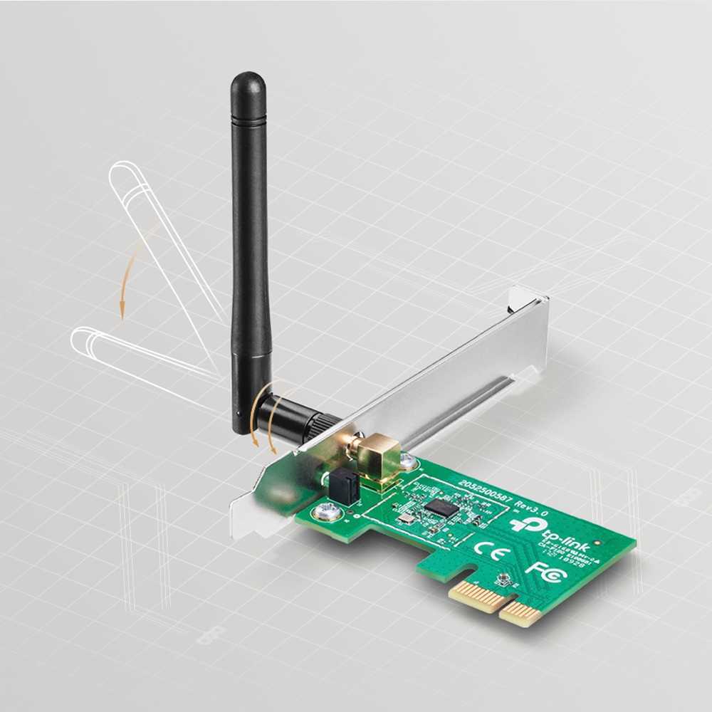 کارت شبکه PCI Express وایرلس تی پی لینک TL-WN781ND-3