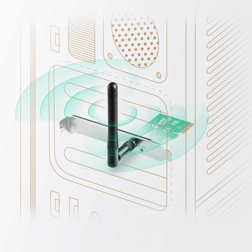کارت شبکه PCI Express وایرلس تی پی لینک TL-WN781ND-2