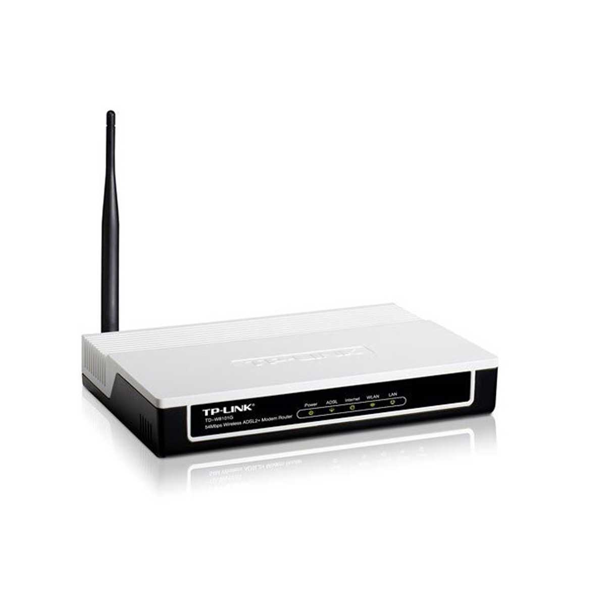مودم روتر بی‌سیم +ADSL 2 تی پی لینک مدل TD-W8101G-5