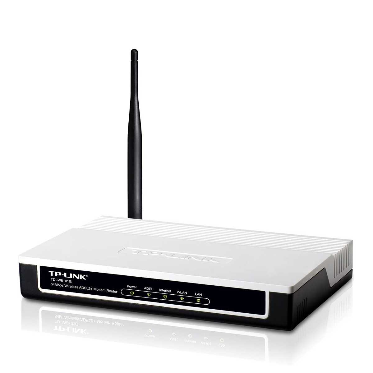 مودم روتر بی‌سیم +ADSL 2 تی پی لینک مدل TD-W8101G-2