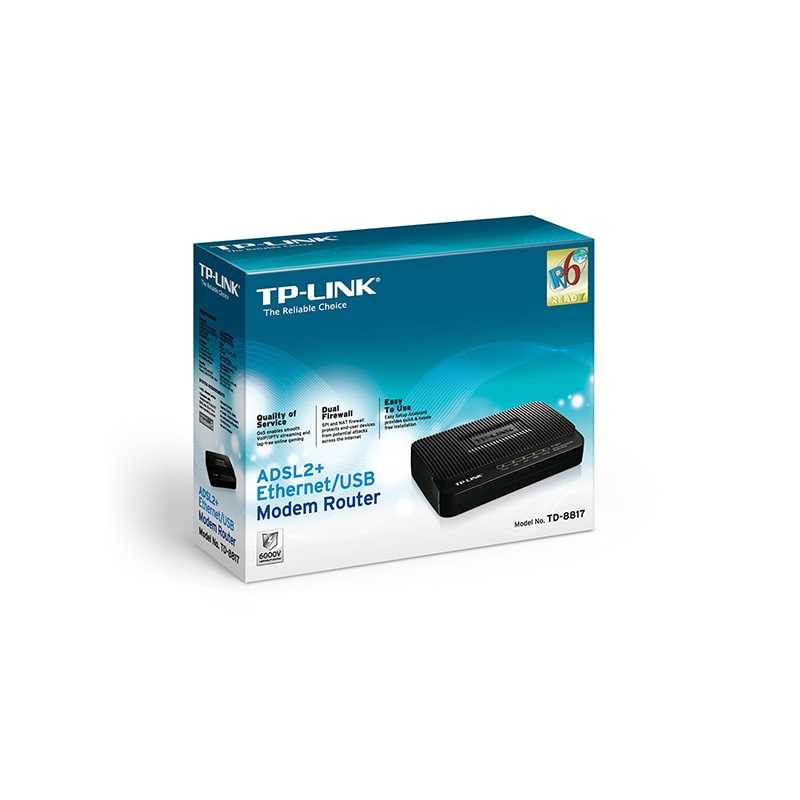 مودم روتر باسیم +ADSL2 تی پی لینک TD-8817-2