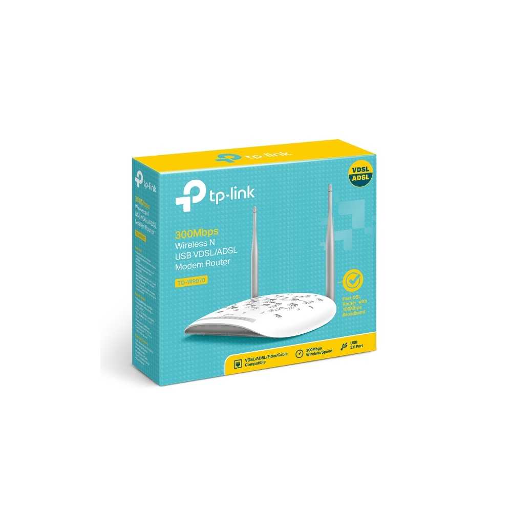 مودم روتر VDSL/ADSL وایرلس تی پی لینک TD-W9970-4