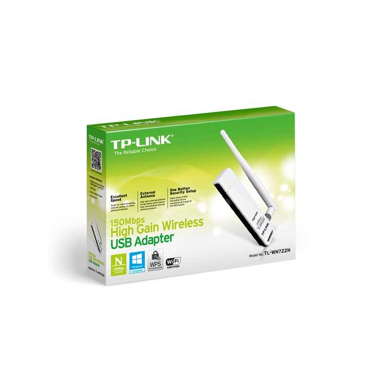 کارت شبکه USB وایرلس تی پی لینک TL-WN722N-2