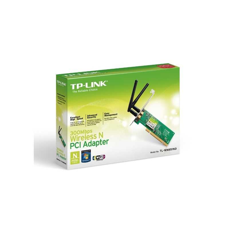 کارت شبکه PCI Express وایرلس تی پی لینک TL-WN851ND-2