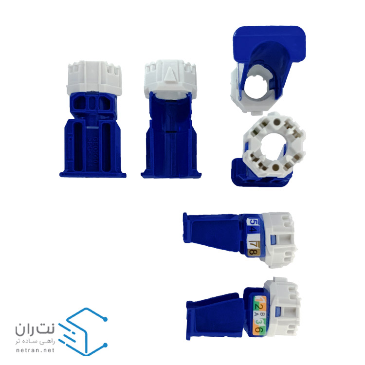 پچ پنل لگراند 24 پورت Cat6 UTP LCS3-9