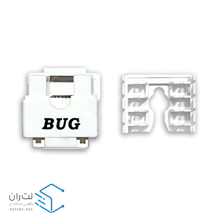 کیستون شبکه باگ Cat5e UTP-2