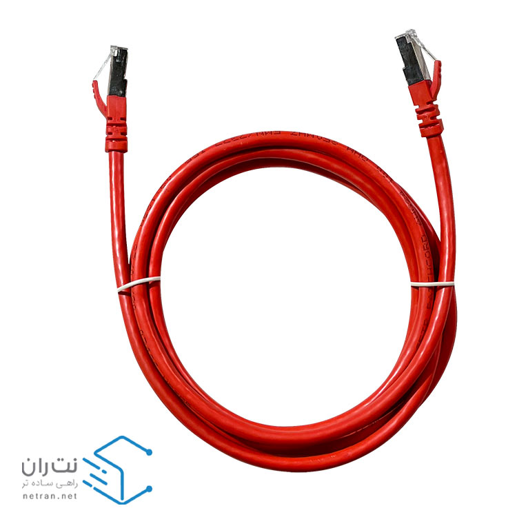 پچ کورد لگراند (کابل لن) Cat6 SFTP روکش PVC قرمز 2 متری-3