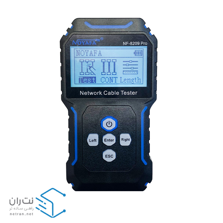 مشخصات تستر شبکه نود یاب نویافا مدل NF-8209 pro
