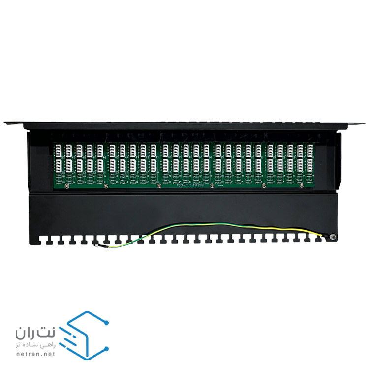 ویس پنل ونتولینک 50 پورت RJ45 (پچ پنل تلفن)-5