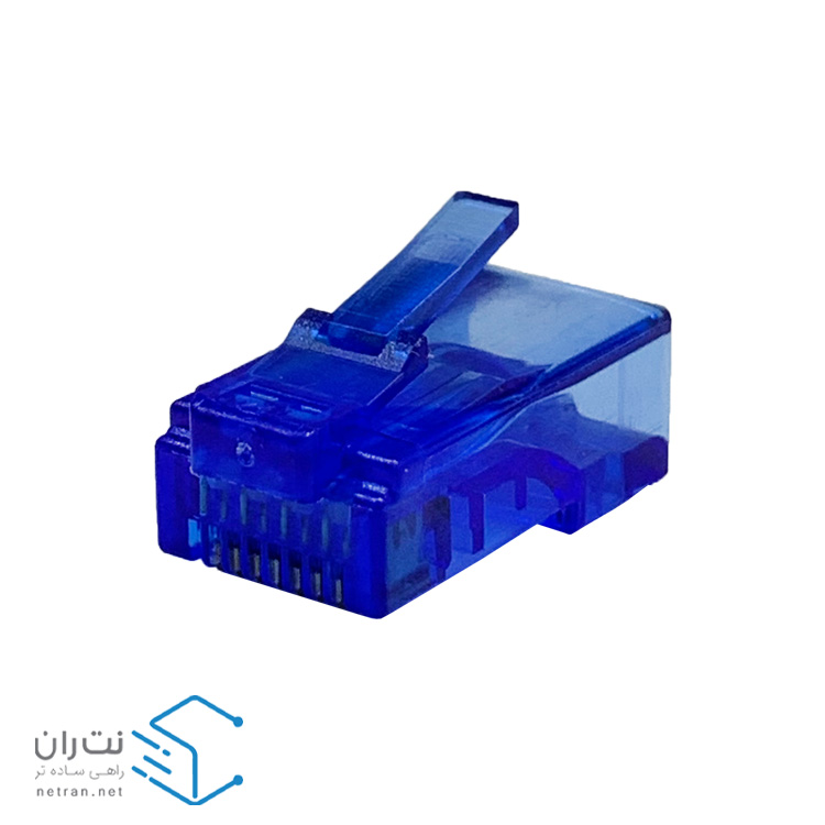 خرید آنلاین سوکت شبکه ونتولینک Cat6 UTP آبی | نت ران