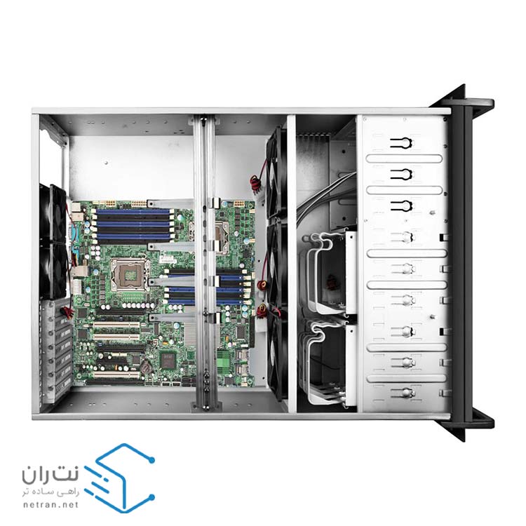 کیس رکمونت 4 یونیت G600 گرین-6