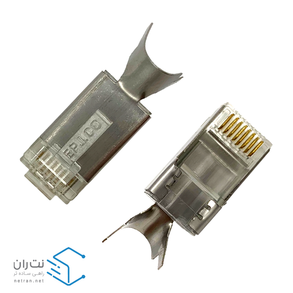 سوکت شبکه ای پی جی Cat7 SFTP بسته 100 عددی-2
