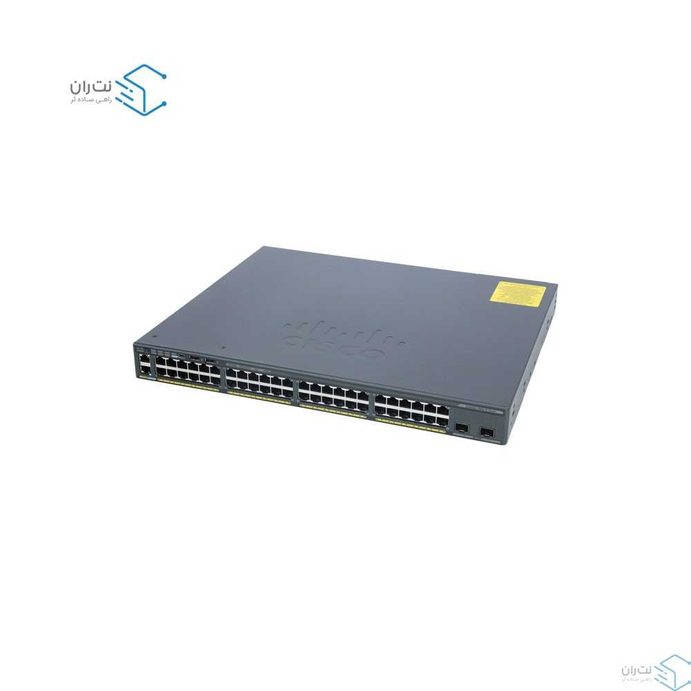 سوئیچ-سیسکو-WS-C2960X-48LPS-L-sideview