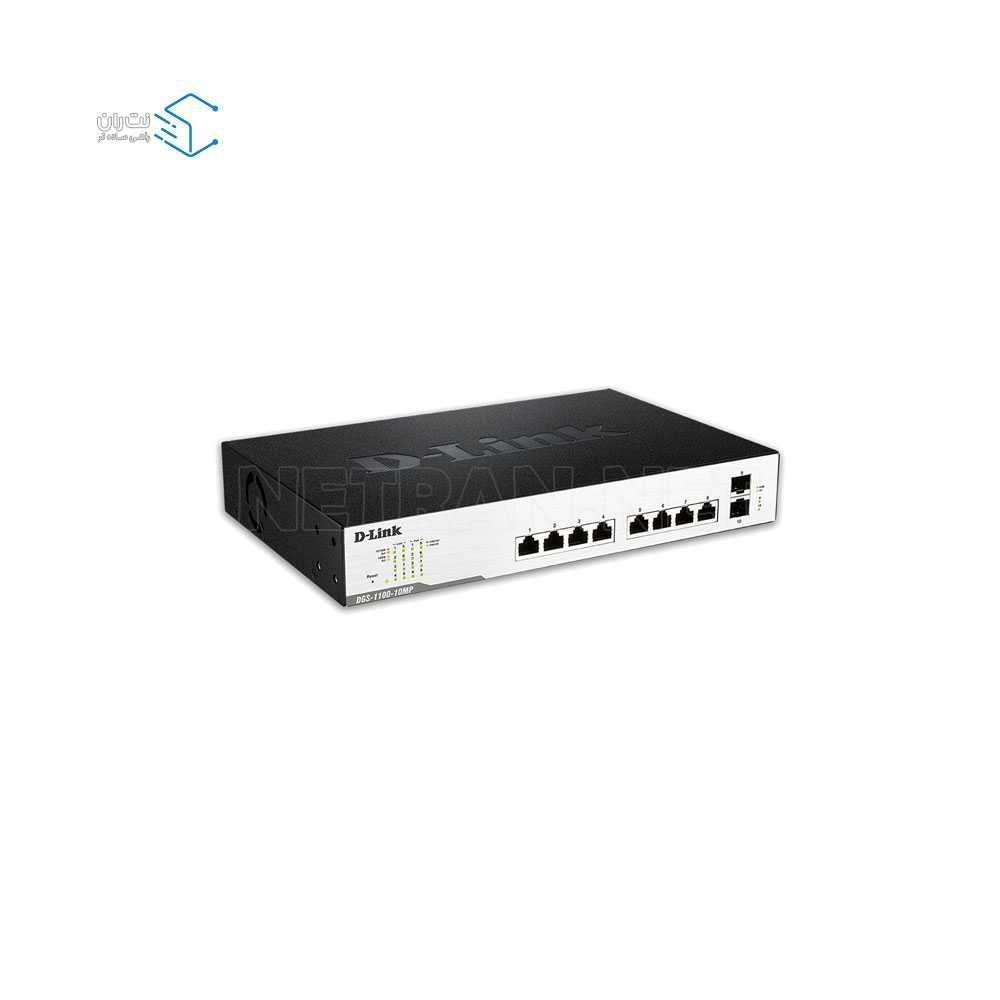 سوئیچ شبکه 10 پورت دی لینک مدل DGS-1100-10-3