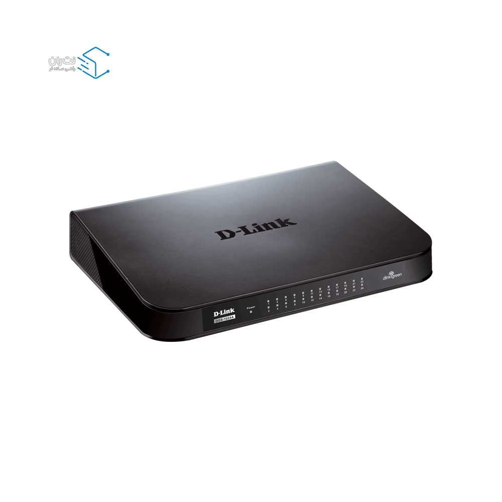 سوئیچ شبکه 24 پورت دی لینک مدل DGS-1024A-2