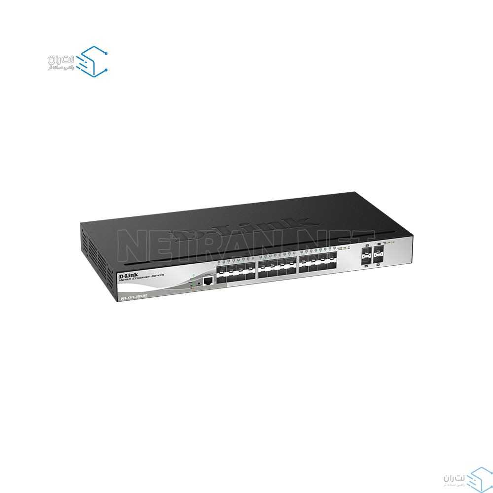 سوئیچ شبکه 28 پورت SFP دی لینک مدل DGS-1510-28XS-2