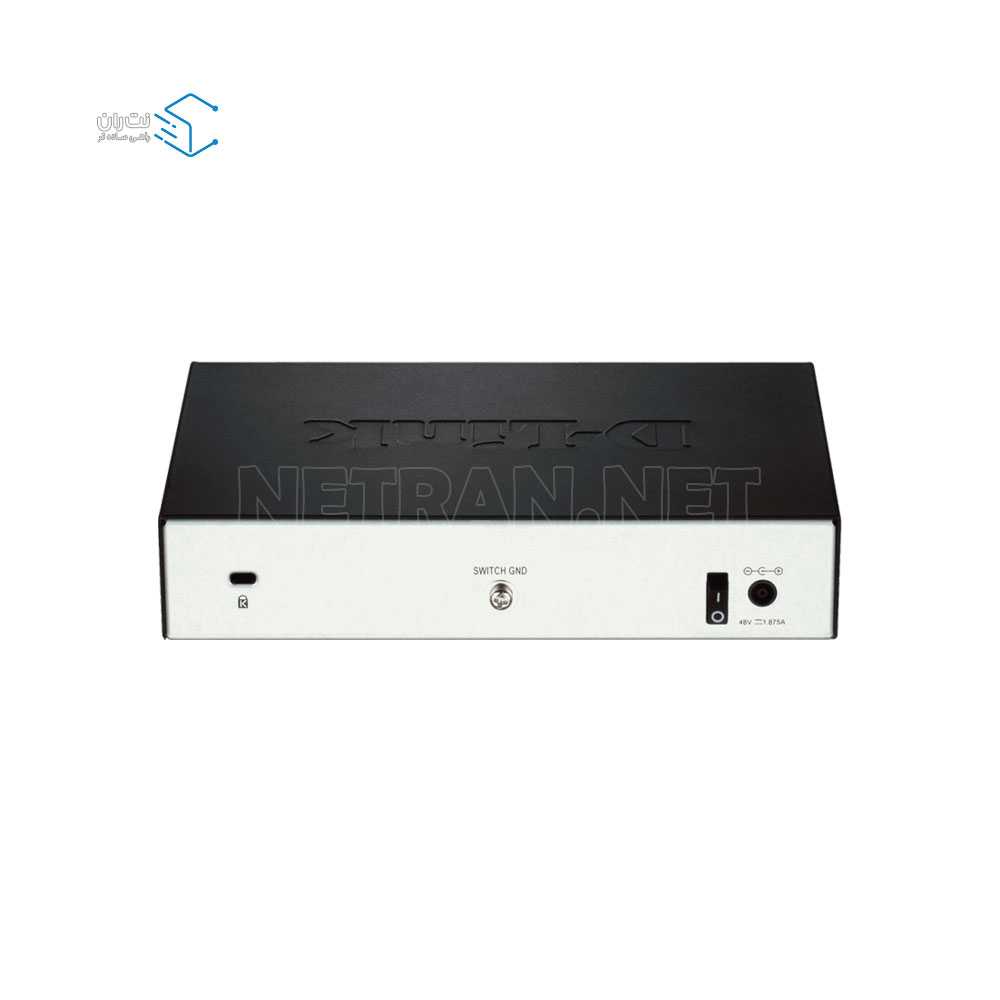 سوئیچ شبکه 8 پورت PoE دی لینک مدل DES-1210-08P-2