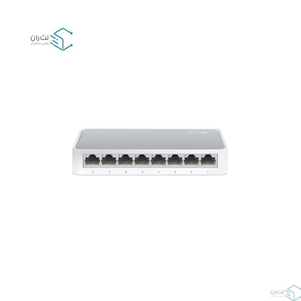قیمت و خرید سوییچ شبکه دسکتاپ 8 پورت تی پی لینک مدل TL-SF1008D | نت ران