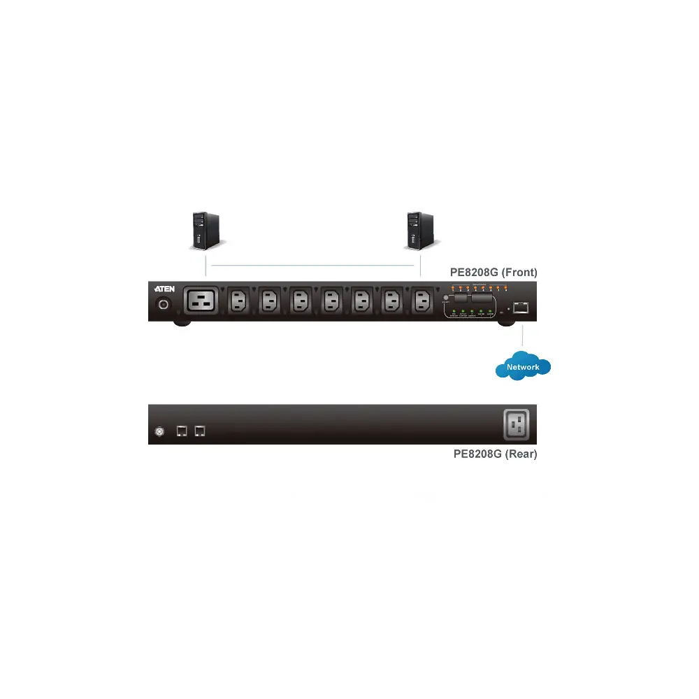 پاور ماژول سوئیچ 8 پورت IP BASE-3